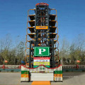 Automatic vertcal rotary car parking system